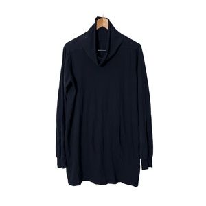 Rick Owens Drkshdw Black Cotton Long Sleeve Shirt